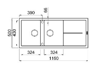UNICO 500 tech nákres 2023